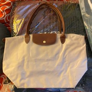 Longchamp Classic Le Pliage large nylon long strap shoulder bag